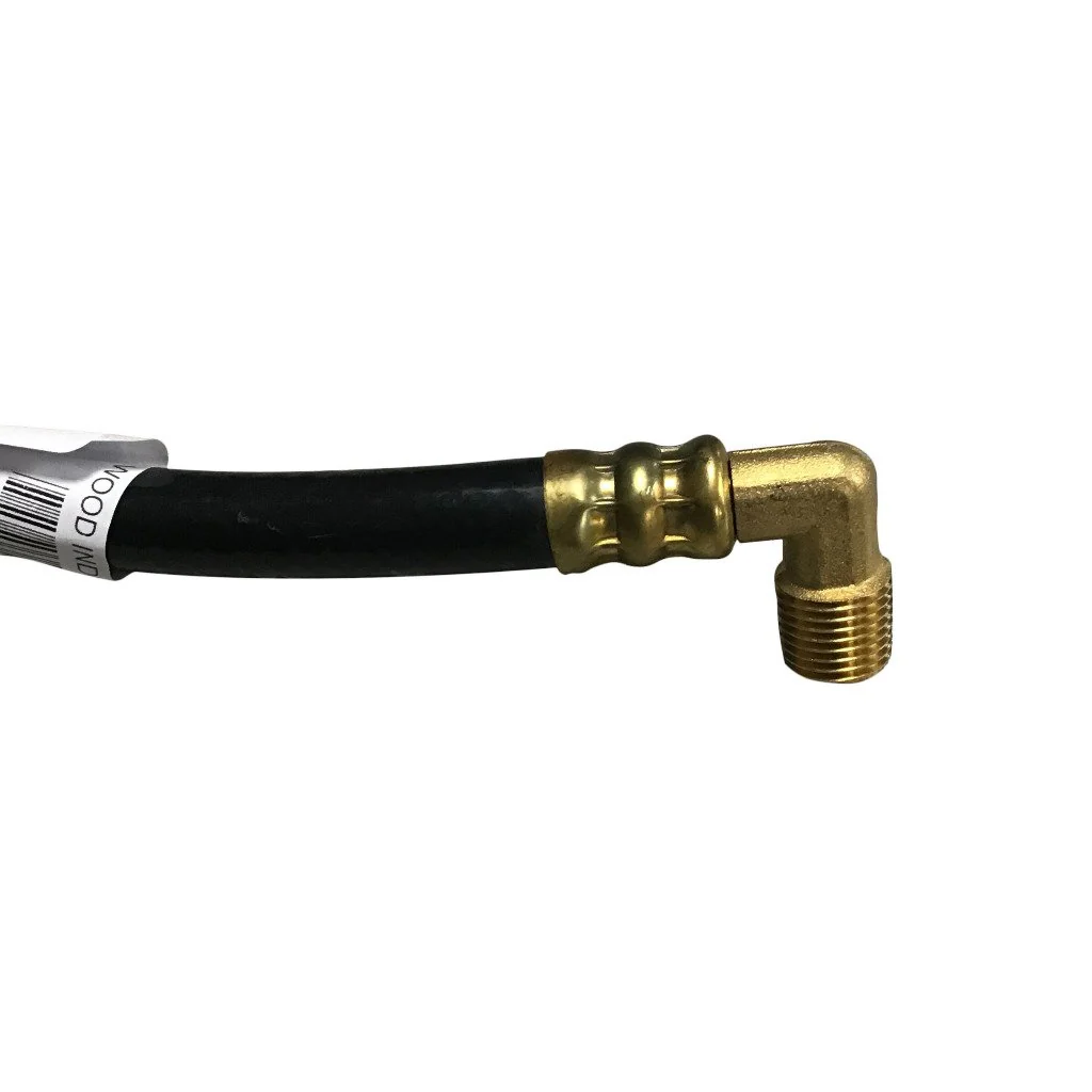 3 8 Inch TT Regulator Hose With 1 4 Inch Fittings - Image 2