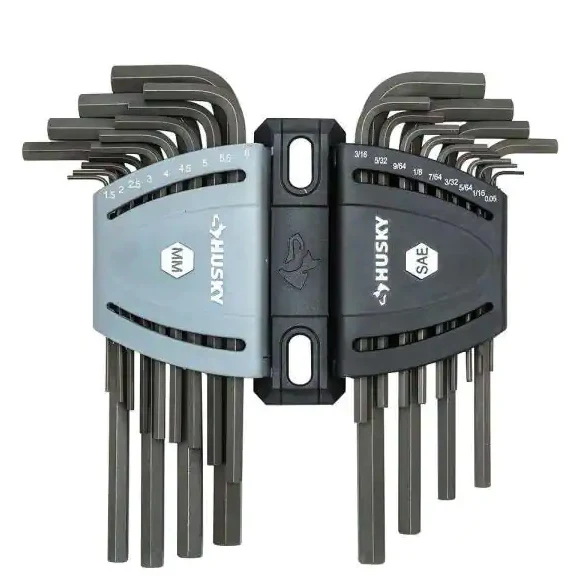 Husky SAE Metric Long Arm Hex Key Set 26 Piece - Image 2