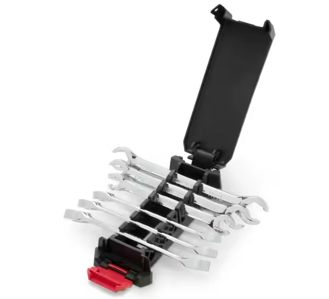 Husky SAE & MM Flare Nut Wrench Set (6-Piece) - Image 7