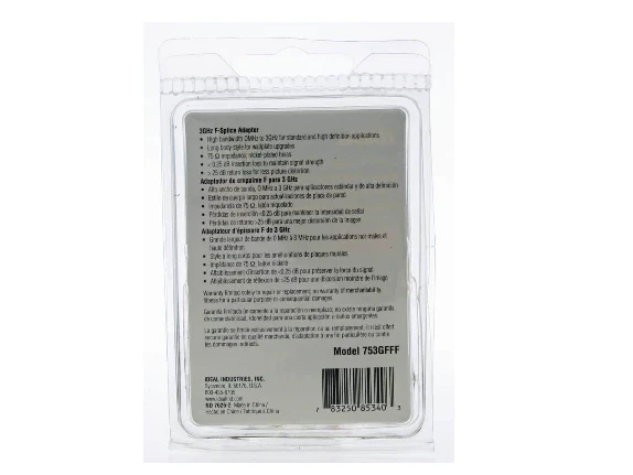 IDEAL 3 GHz F Splice Adapter (10 per Pack) DAMAGED BOX - Image 6