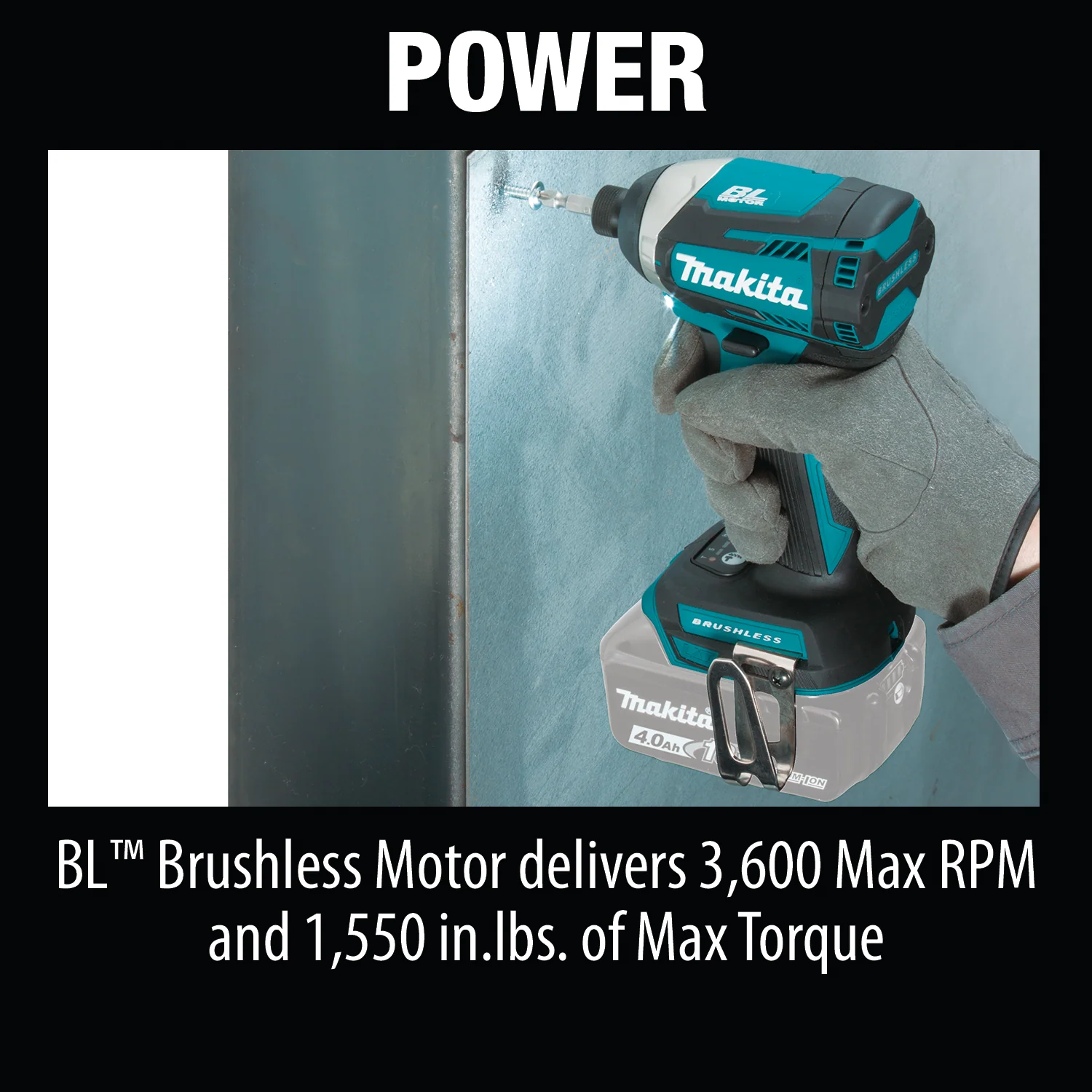 Makita 18V LXT Brushles Impact Driver Factory Serviced Tool Only - Image 12