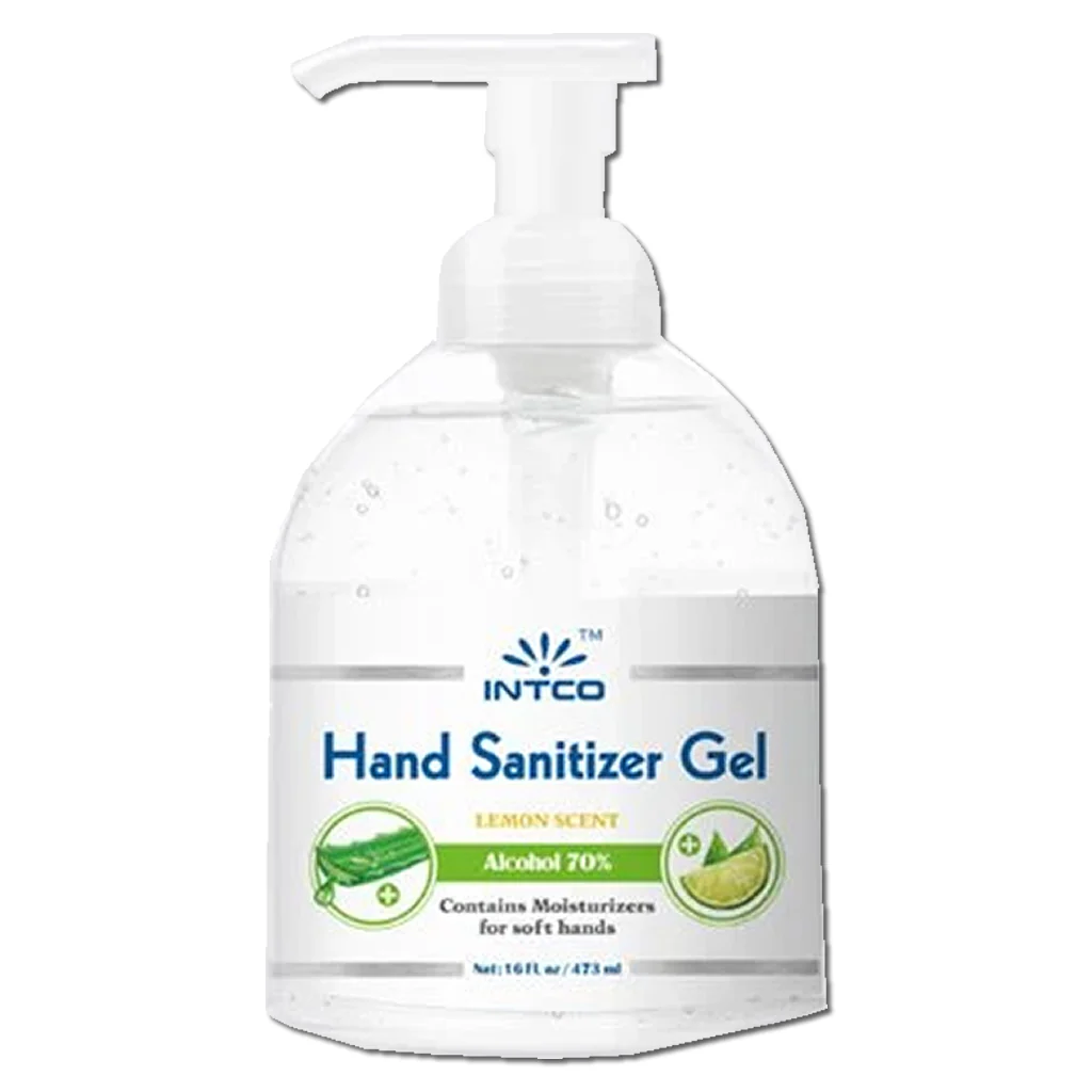 Intco Hand Sanitizer Gel 16oz - Image 2