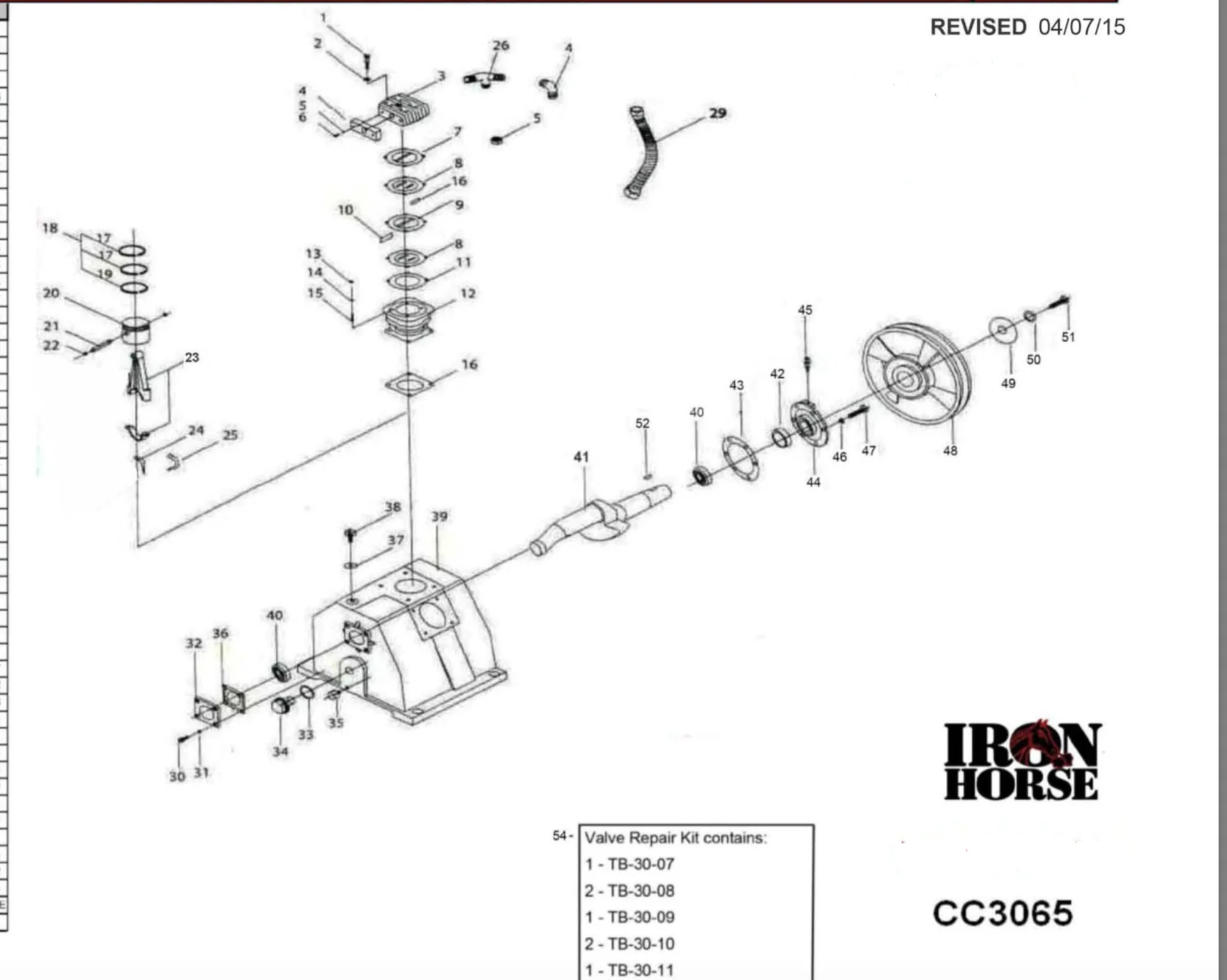 Iron Horse 8 Horse Power Gasoline Air Compressor - Image 4