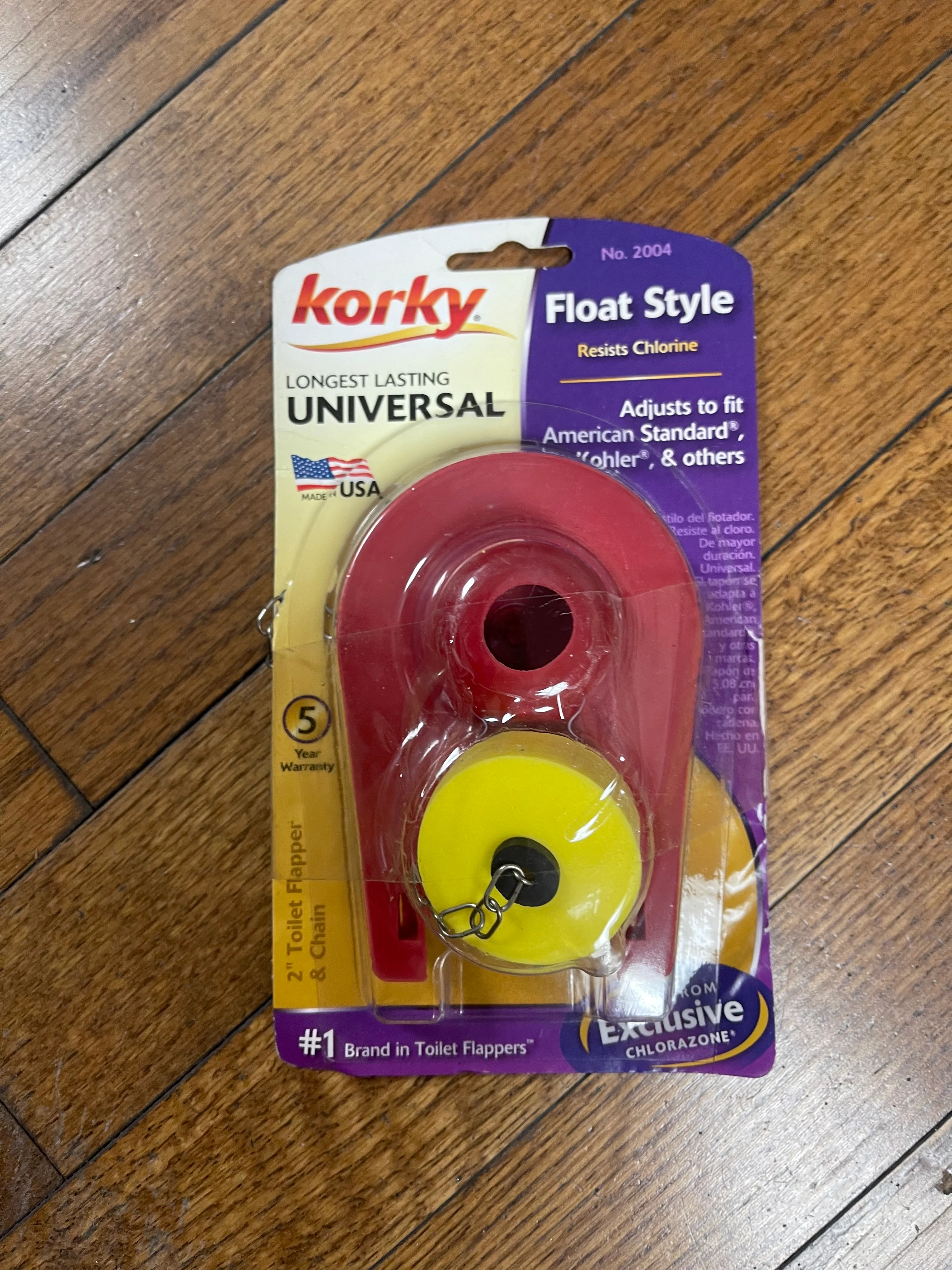 Korky Plus 2 in. Adjustable Flapper Damaged Box - Image 3