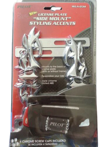 License Plate Side Mount Styling Accents - Image 2