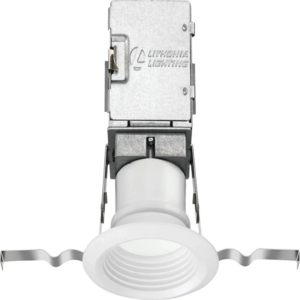Lithonia Lighting Integrated Canless Kit 3inch White Baffle Damaged Box