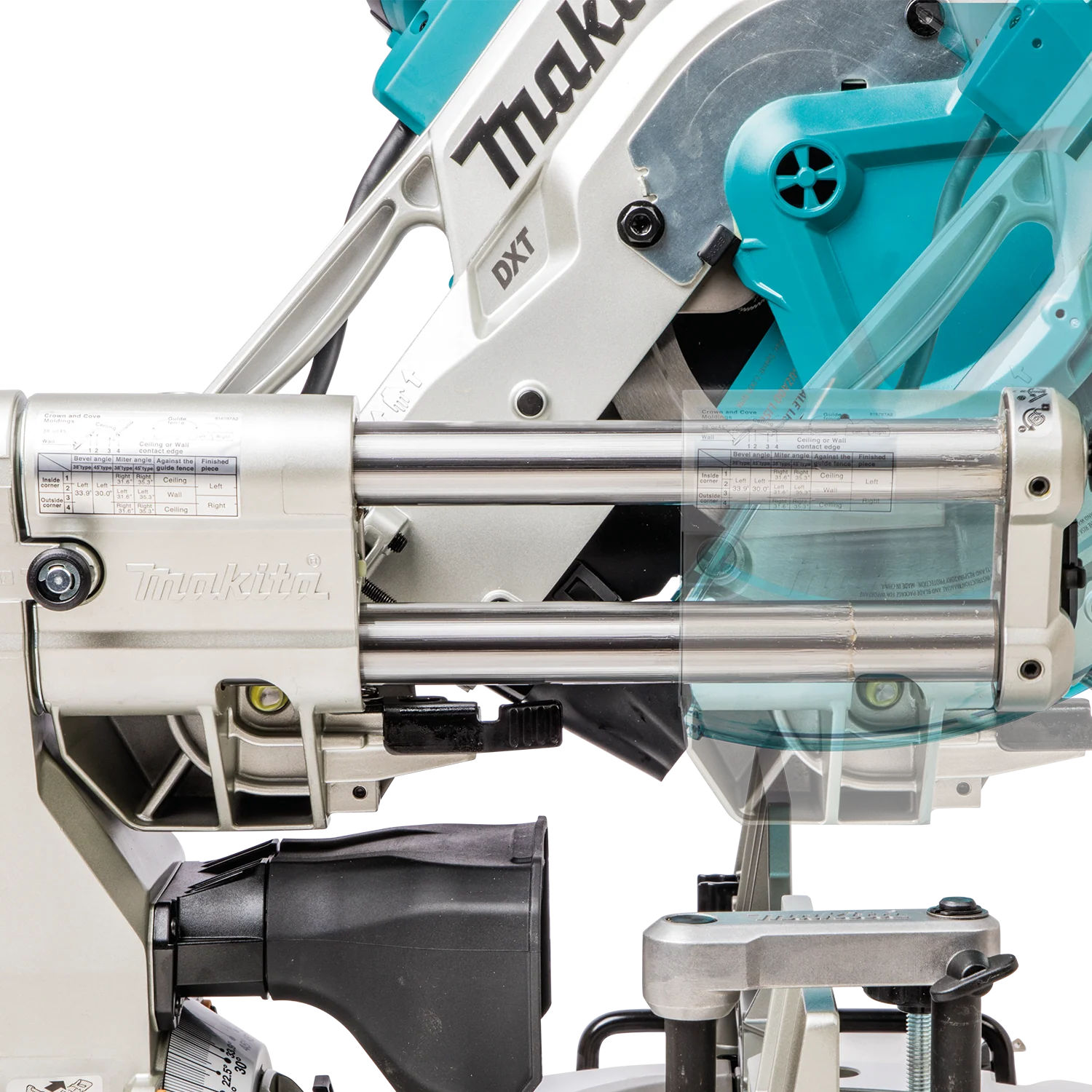 Makita 12 Inch Dual-Bevel Sliding Compound Miter Saw with Laser Factory Serviced - Image 9