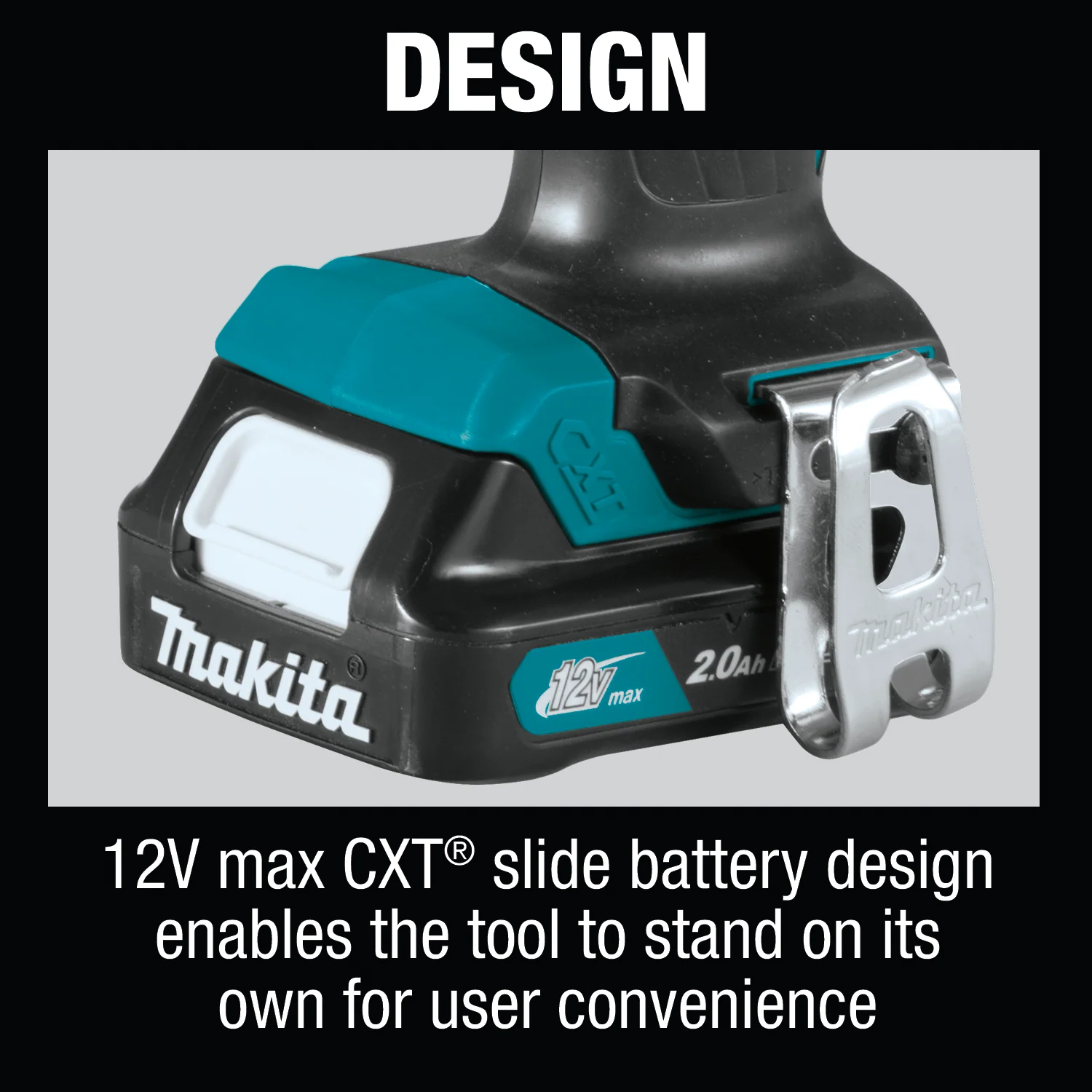 Makita 12V max CXT Lithium‑Ion Cordless  3/8 Inch Driver‑Drill Kit 2.0Ah Factory Serviced - Image 5
