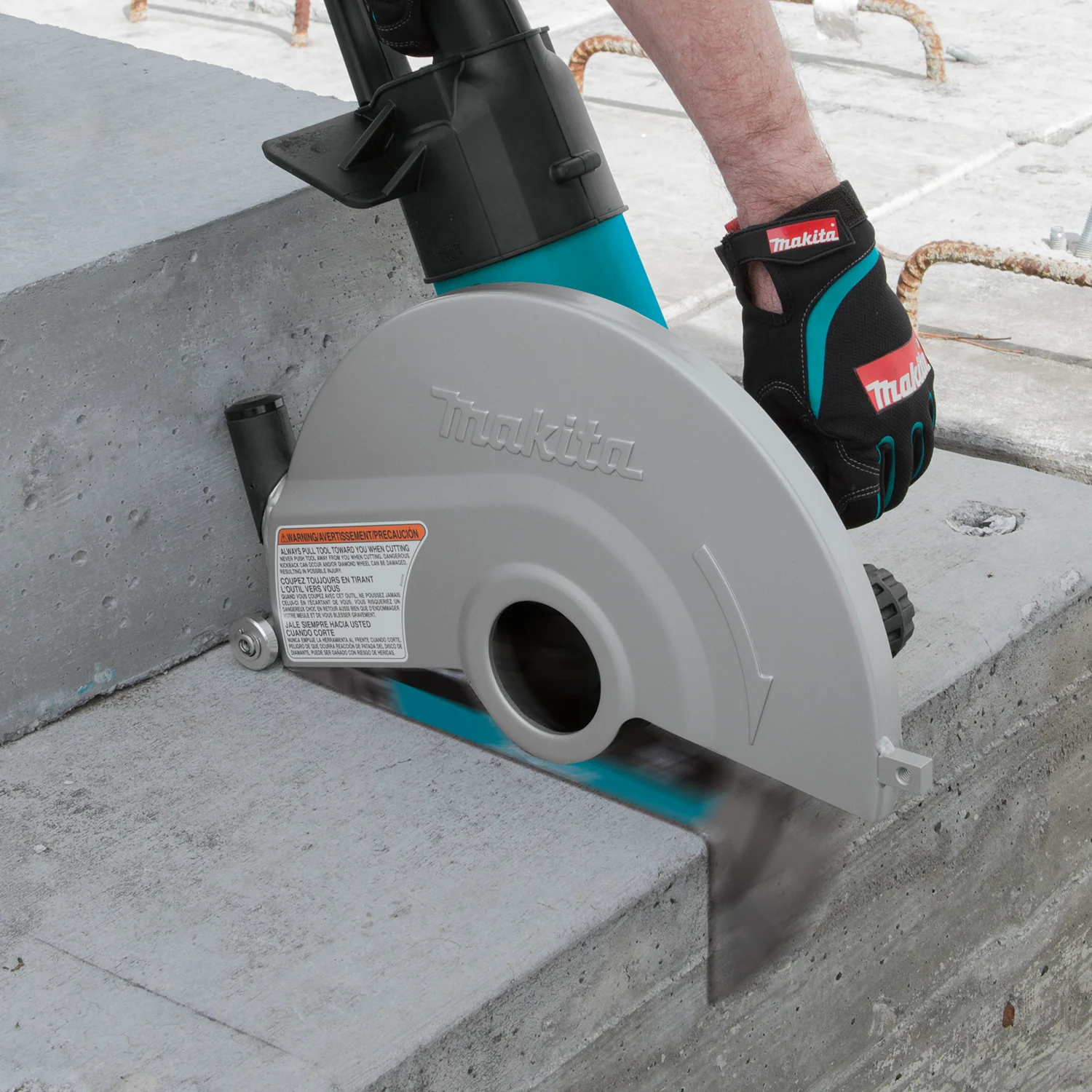 Makita 14 Inch Angle Cutter Factory Serviced - Image 7