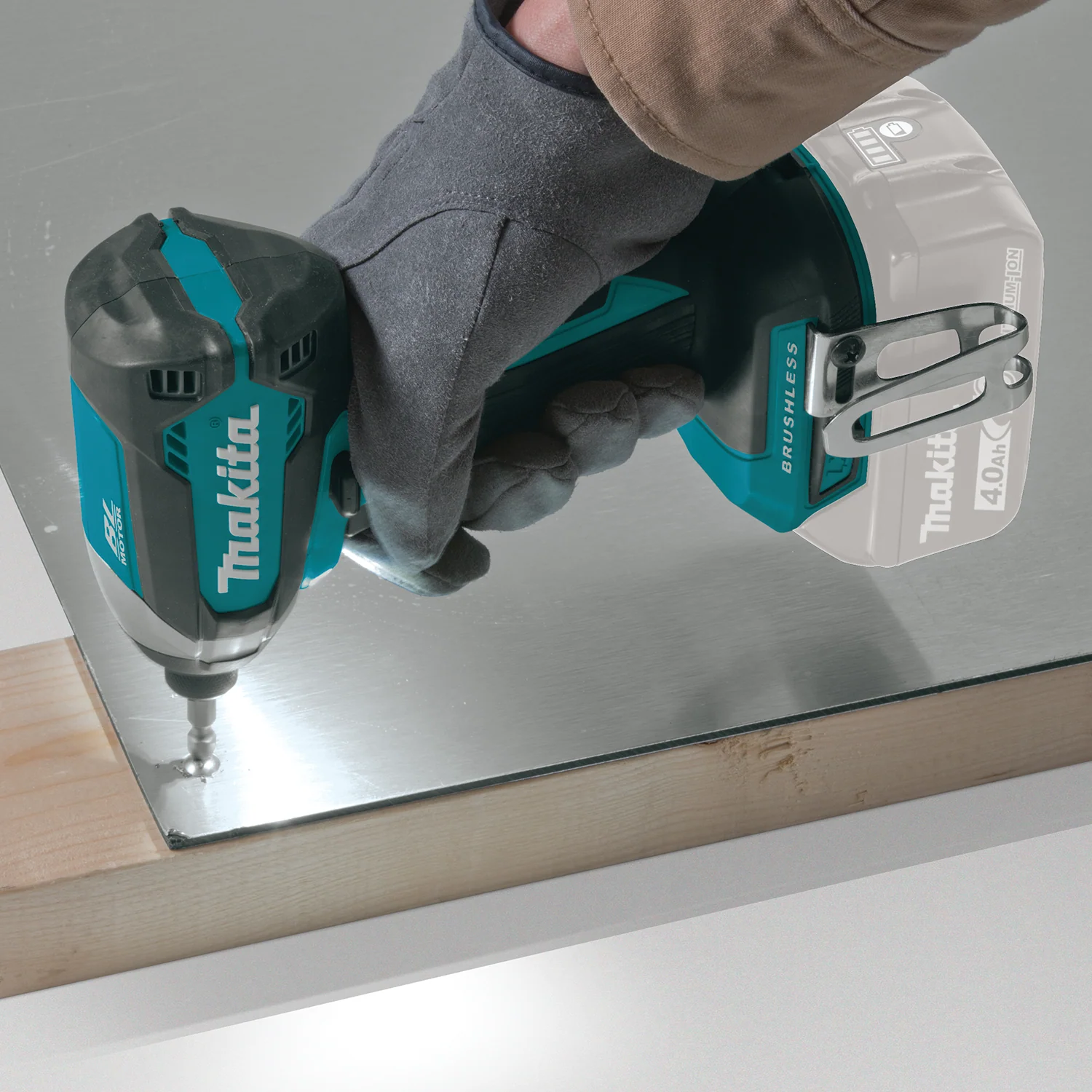 Makita 18 Volt LXT Lithium Ion Brushless Cordless Impact Driver Factory Serviced Tool Only - Image 4