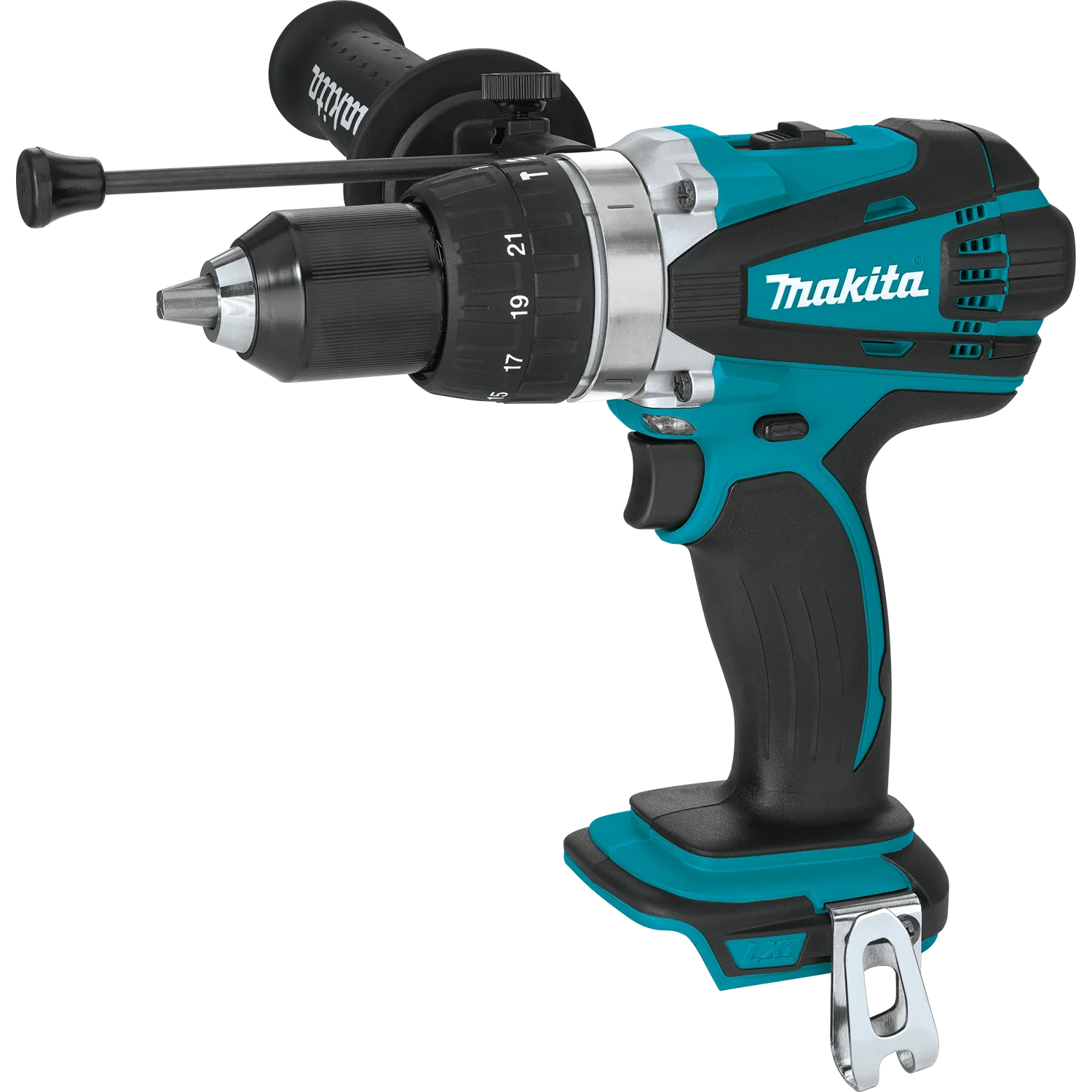Makita 18 Volt LXT Lithium Ion Cordless 1/2 Inch Hammer Driver Drill Factory Serviced Tool Only