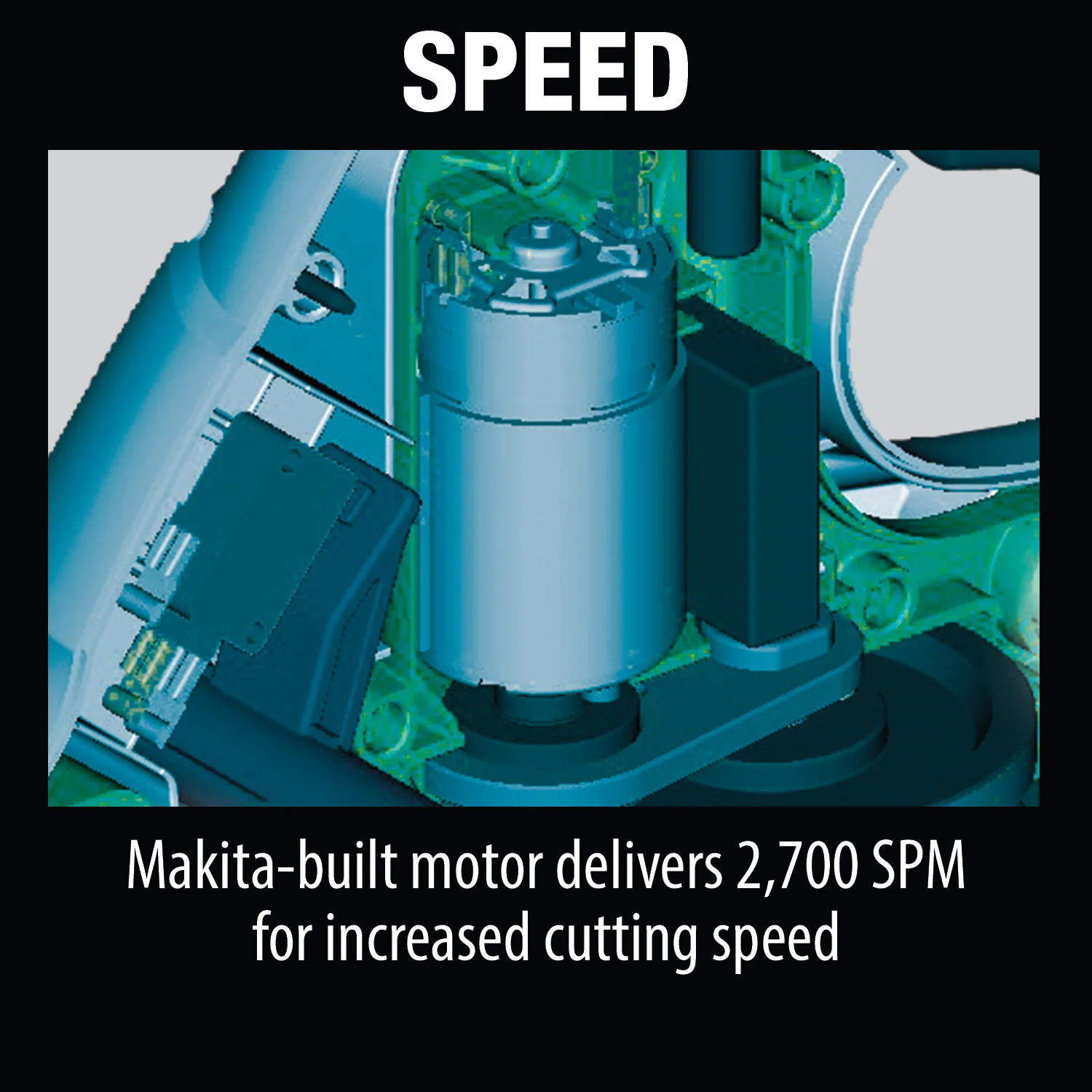 Makita 18 Volt LXT Lithium Ion Cordless 22 Inch Hedge Trimmer Factory Serviced  Tool Only - Image 11