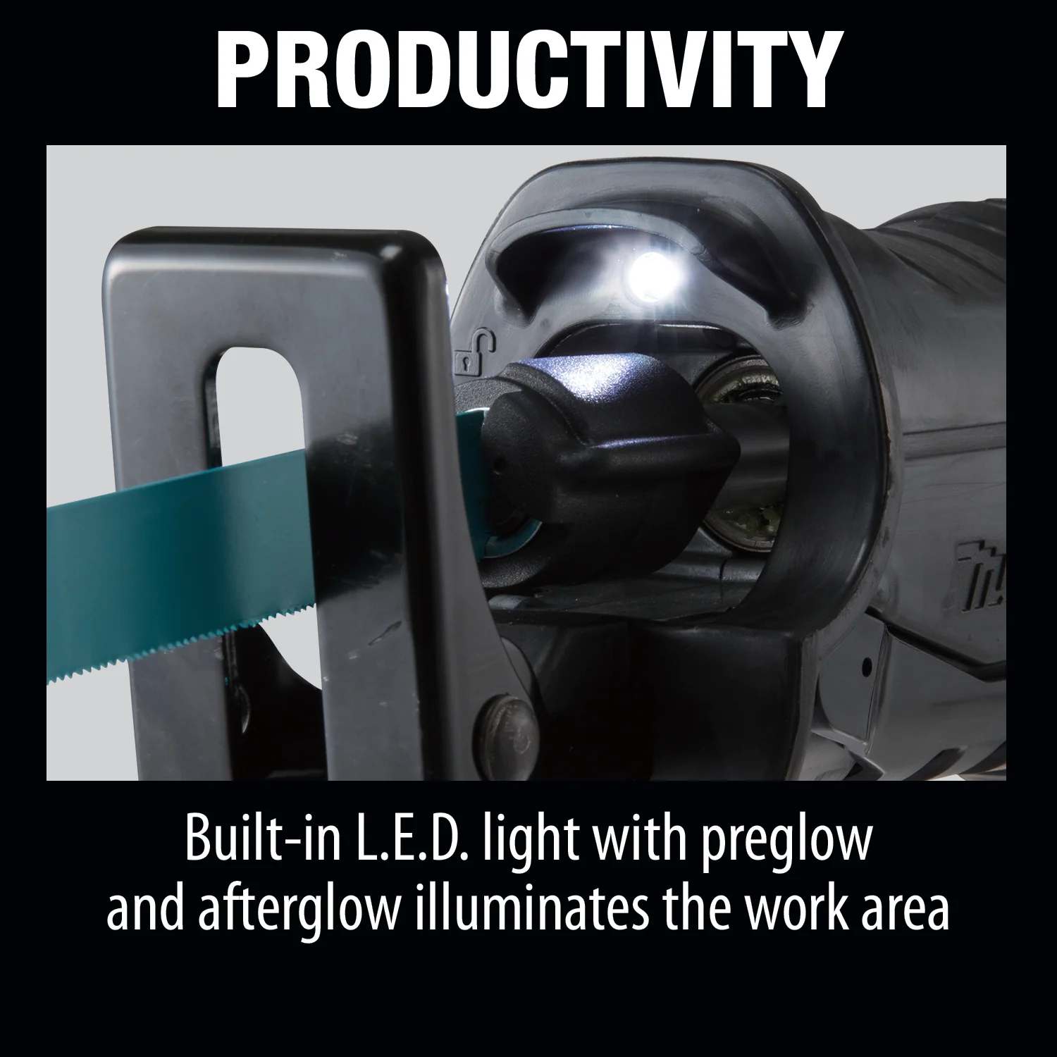 Makita 18V LXT Lithium Ion Brushless Cordless Recipro Saw Tool Only Factory Serviced - Image 10