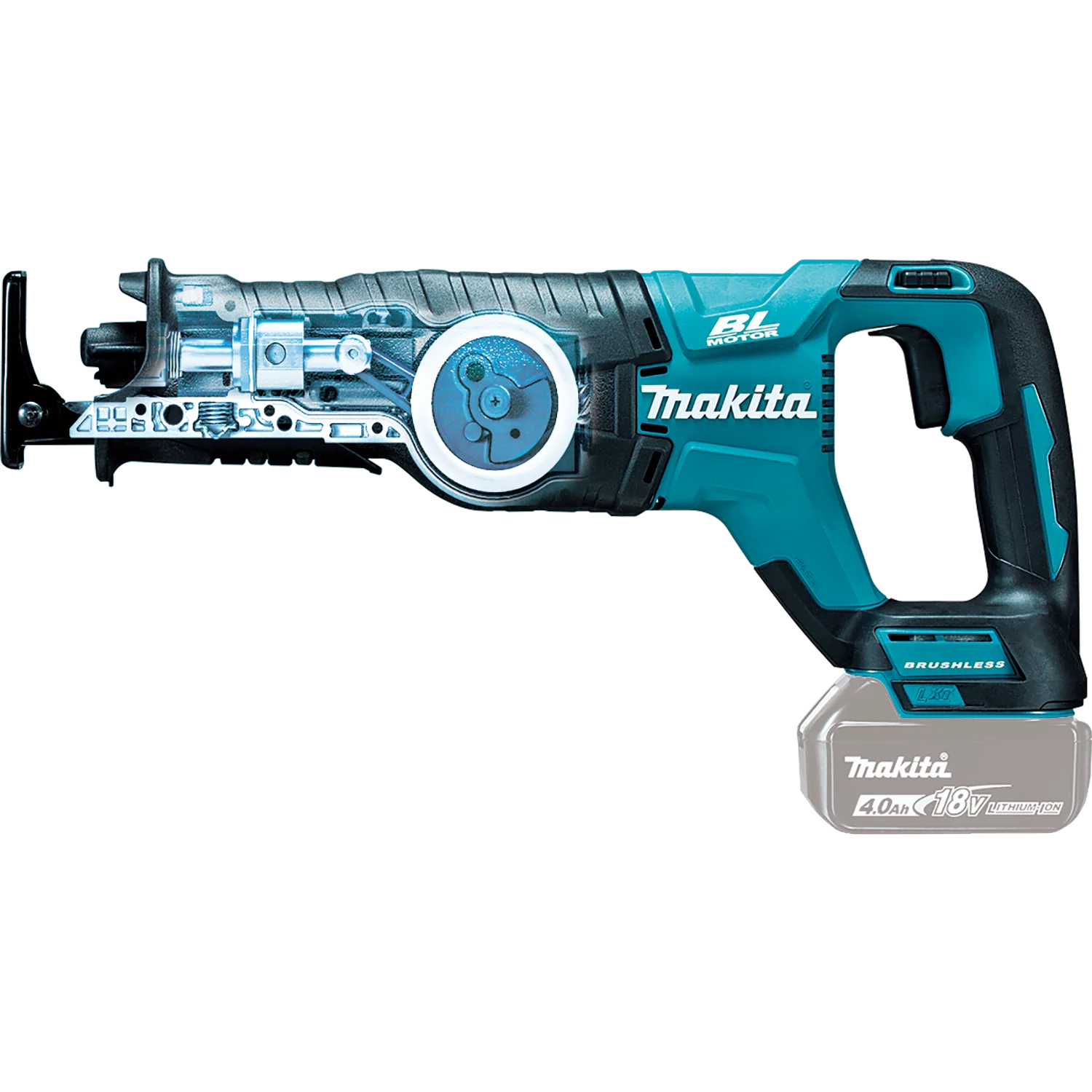 Makita 18V LXT Lithium Ion Brushless Cordless Recipro Saw Tool Only Factory Serviced - Image 6