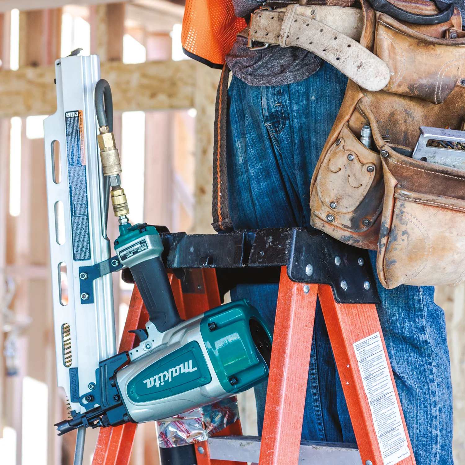 Makita 21 Degree Full Round Head 3-1/2 Inch Framing Nailer - Image 8