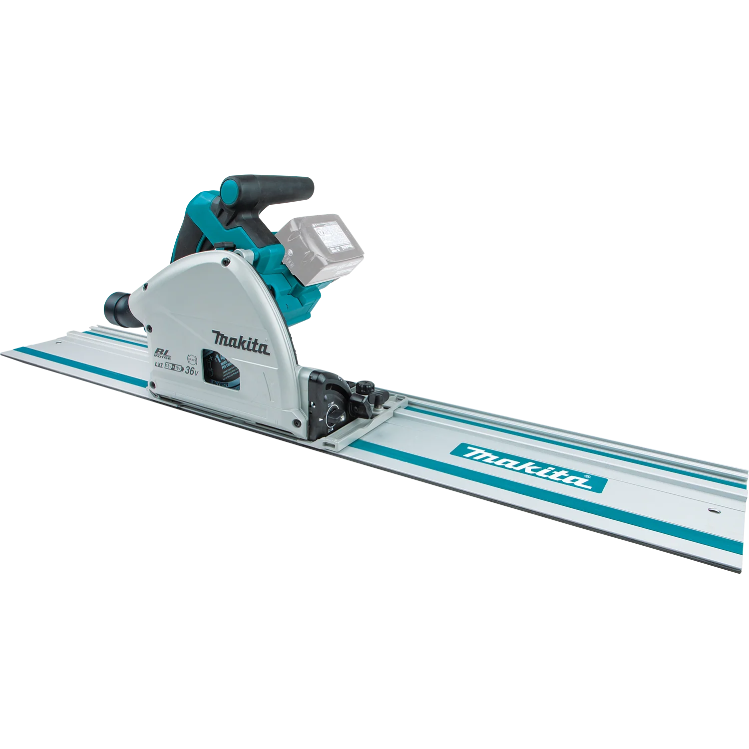 Makita 36 Volt 18V X2 Brushless 6 1/2 Inch Plunge Circular Saw Factory Serviced Tool Only - Image 14