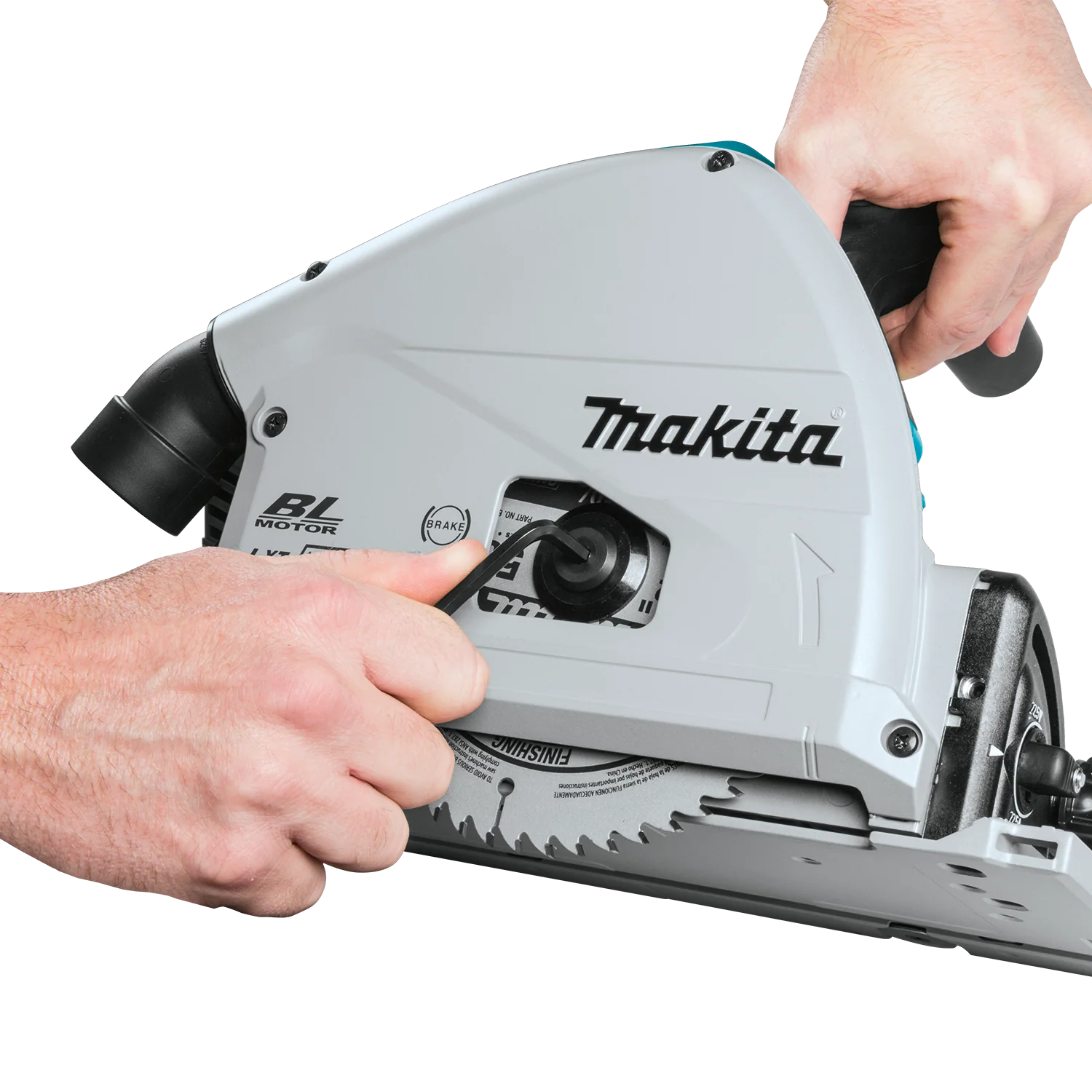 Makita 36 Volt 18V X2 Brushless 6 1/2 Inch Plunge Circular Saw Factory Serviced Tool Only - Image 5