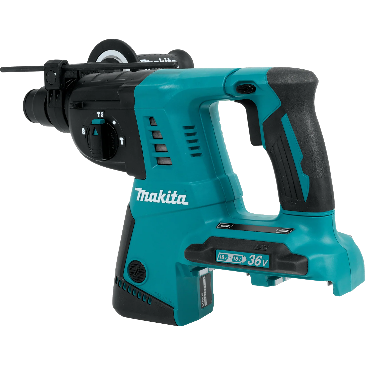 Makita 36 Volt 18V X2 LXT 1 Inch SDS Rotary Hammer Factory Serviced Tool Only - Image 2