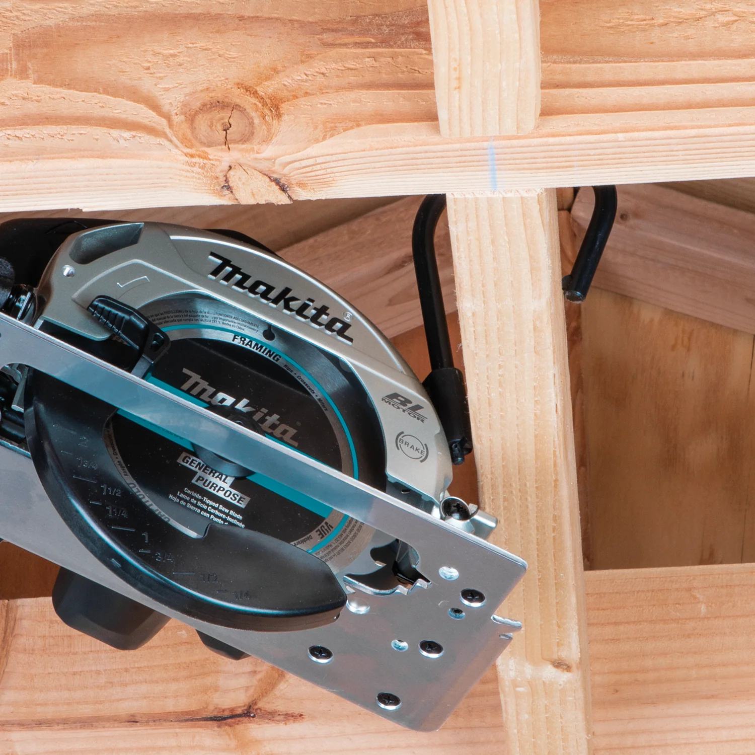 Makita Circular Saw 6 1/2 Inch 18 Volt Tool Only Factory Serviced - Image 8