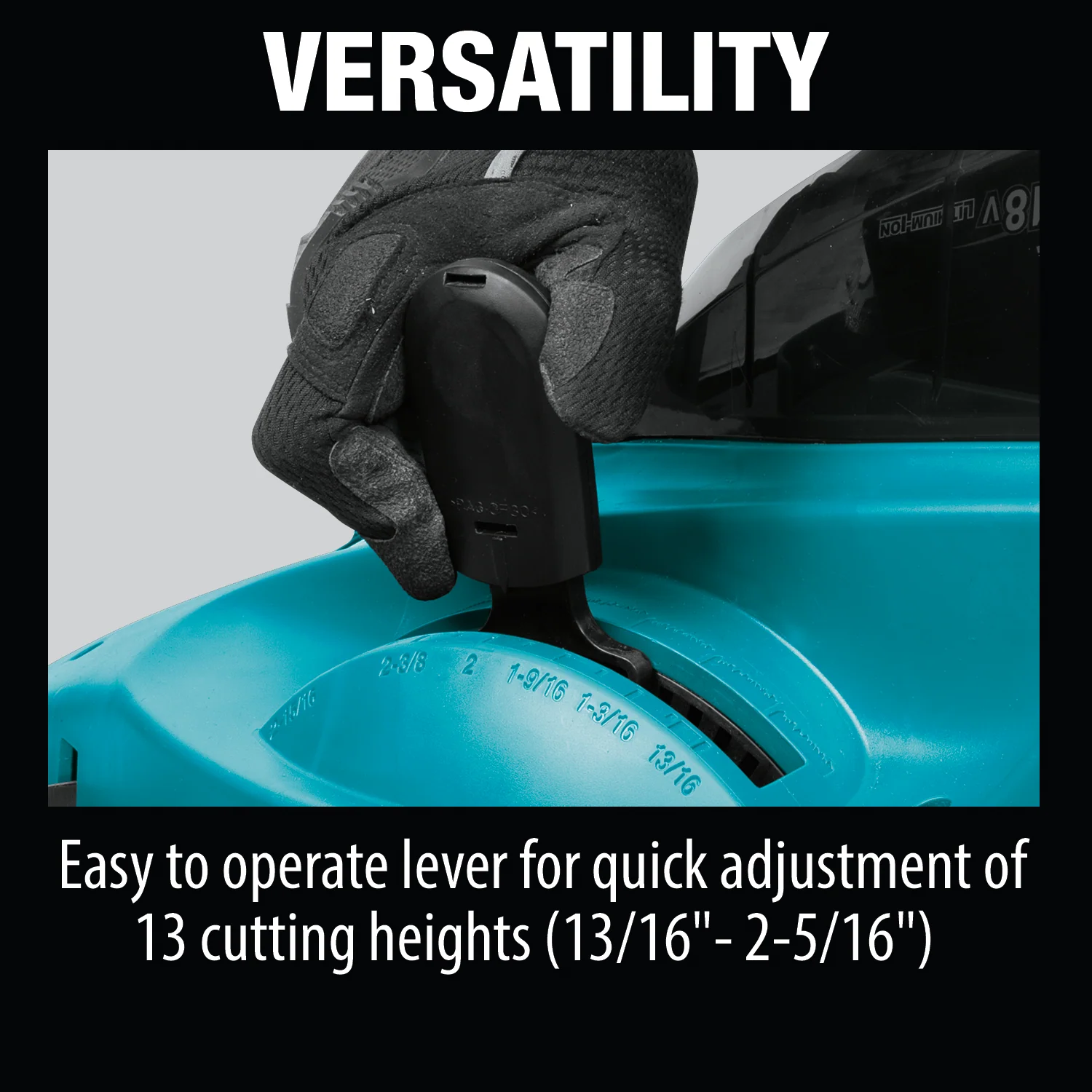 Makita 36 Volt LXT 17 Inch Lawn Mower Kit 5.0Ah Factory Serviced - Image 11