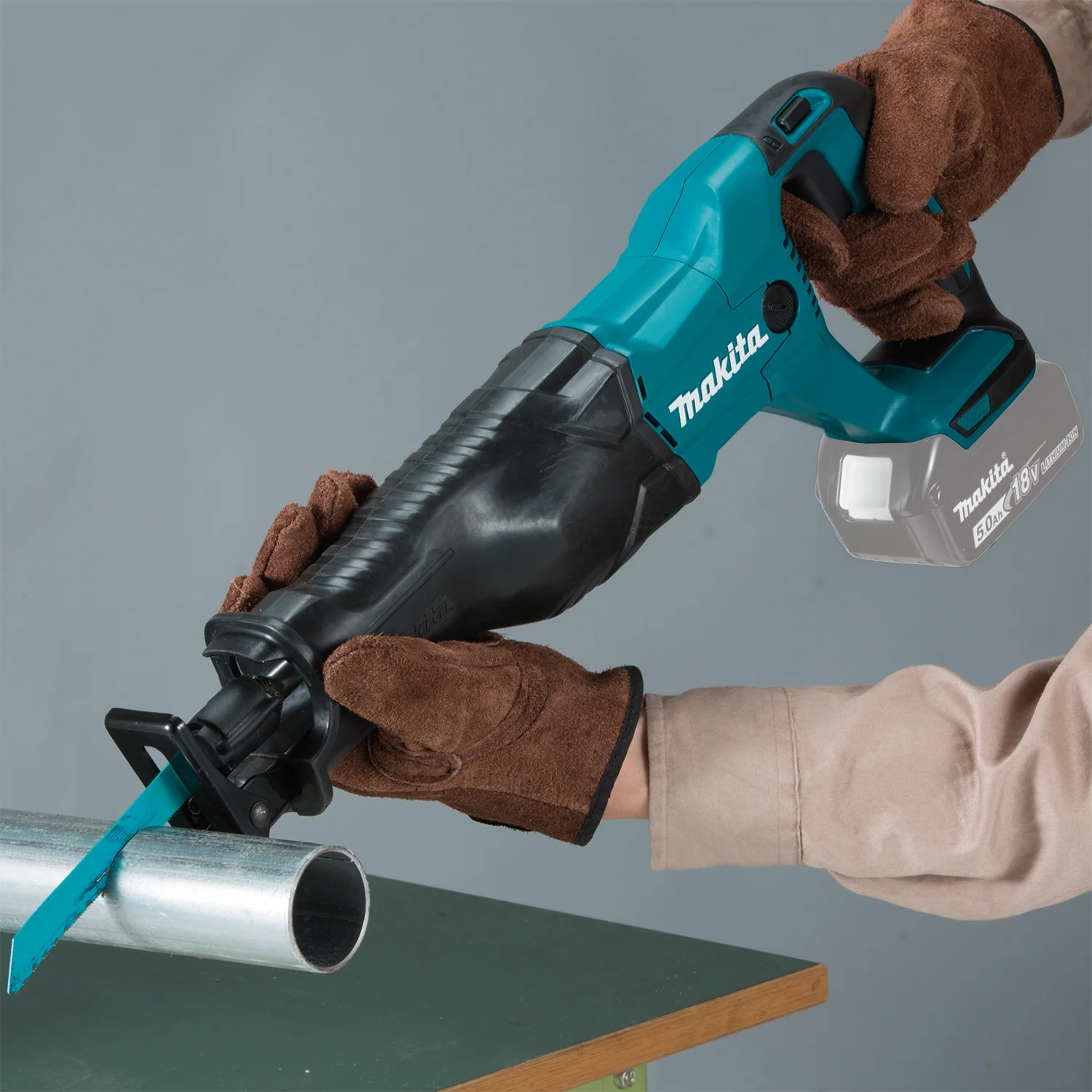 Makita 18 Volt LXT Lithium Ion Cordless Reciprocating Saw Factory Serviced Tool Only - Image 4
