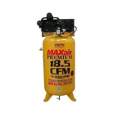 MaxAir 5 Horsepower 80 Gallon Air Compressor