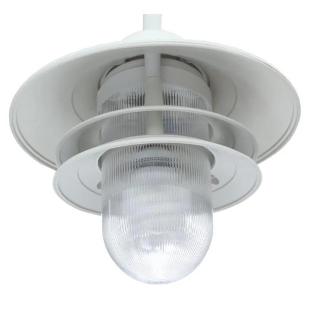 Newport Coastal Marina White Outdoor Wall Lantern Sconce Damaged Box - Image 2