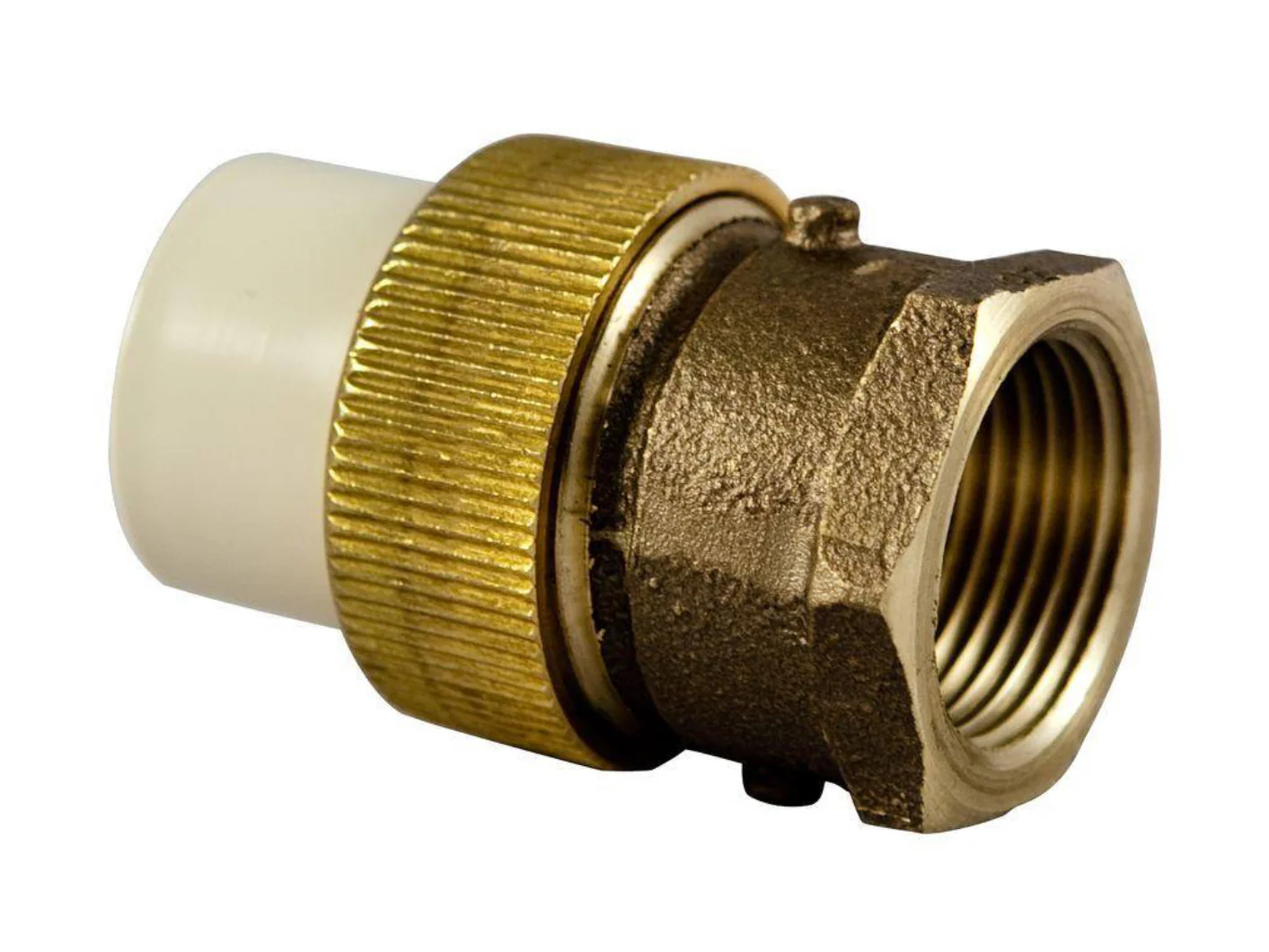 NIBCO 3/4 in. CPVC-CTS Copper Silicon Alloy Lead-Free Slip x Copper Silicon FIPT Transition Union