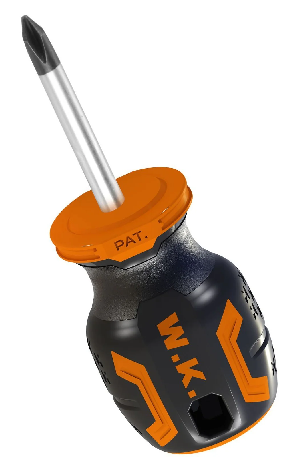Wokin PH2 Stubby Phillips Screwdriver With Magnetic Tip - Image 2
