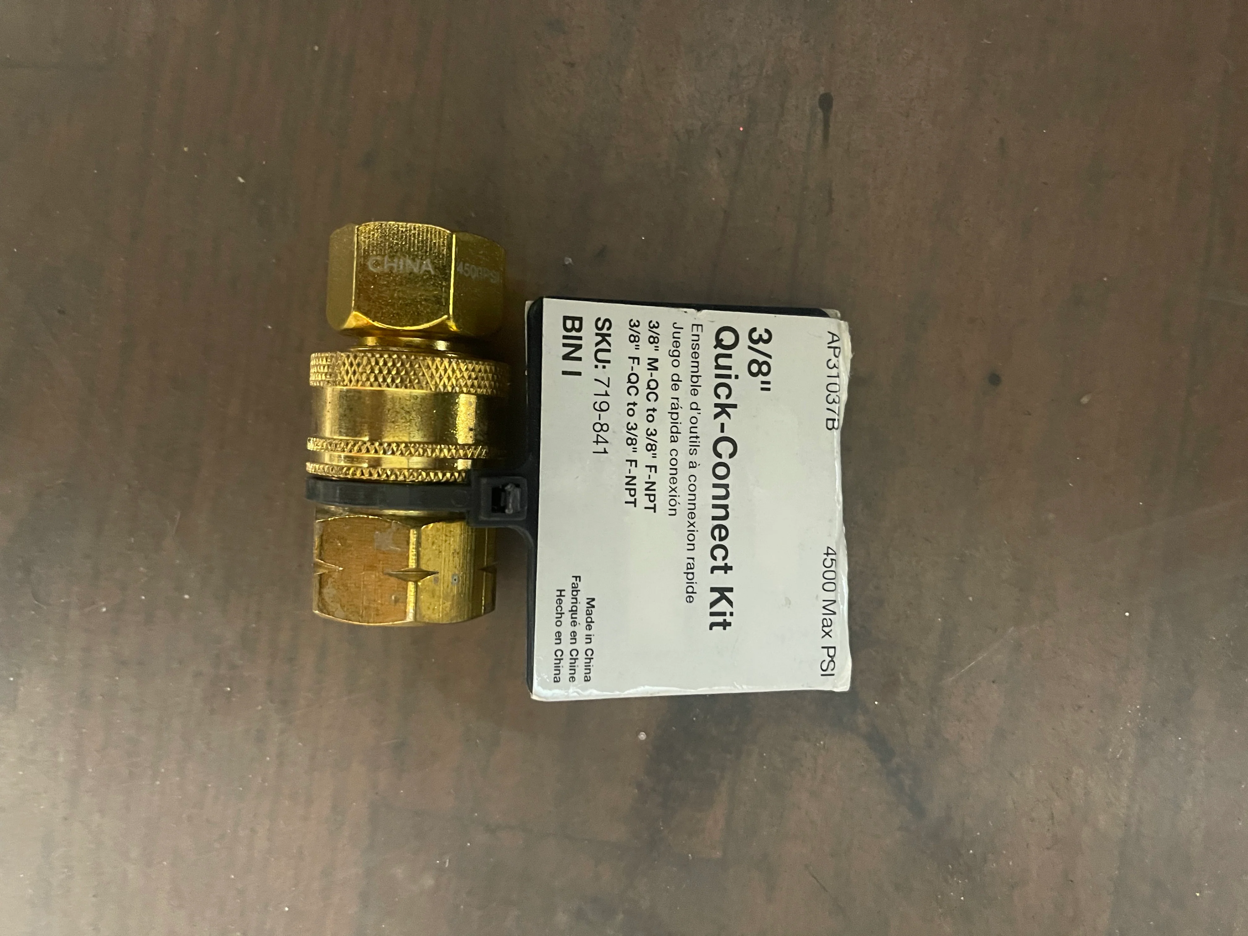 Powercare 3/8 in. Male Quick-Connect x Female NPT Kit for Pressure Washer - Image 3