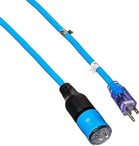 Pro Lock Extension Cord Blue 100 Foot - Image 2