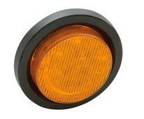 Reese 2 1/2 Inch Round Amber Sealed Marking Light - Image 2