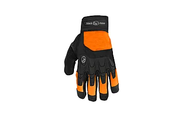Rhino Tuff Orange And Black Work Gloves - Image 2