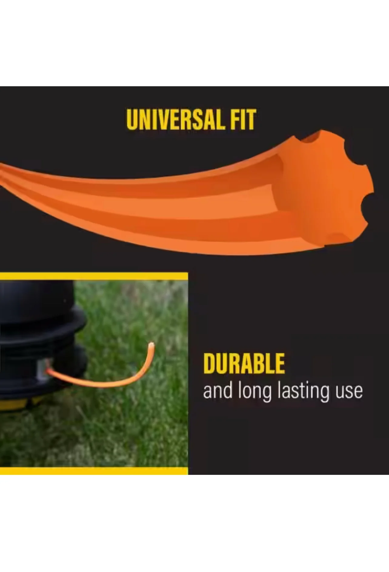 Rhino Tuff Universal Fit .095 in. x 125 ft. Gear Replacement Line for Gas and Select Cordless String Grass Trimmer Part/Lawn Edger New - Image 2