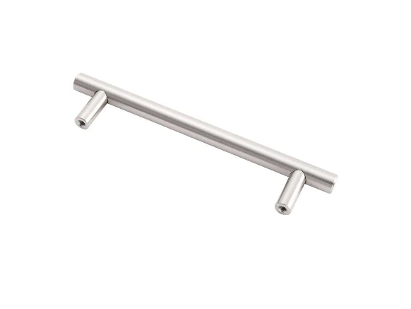 Richelieu Hardware Roosevelt Collection 5-1/16 in. (128 mm) Center-to-Center Brushed Nickel Contemporary Drawer Pull - Image 2