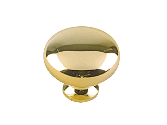 Richelieu Hardware Varennes Collection 1-1/4 in. (32 mm) Brass Traditional Cabinet Knob - Image 2
