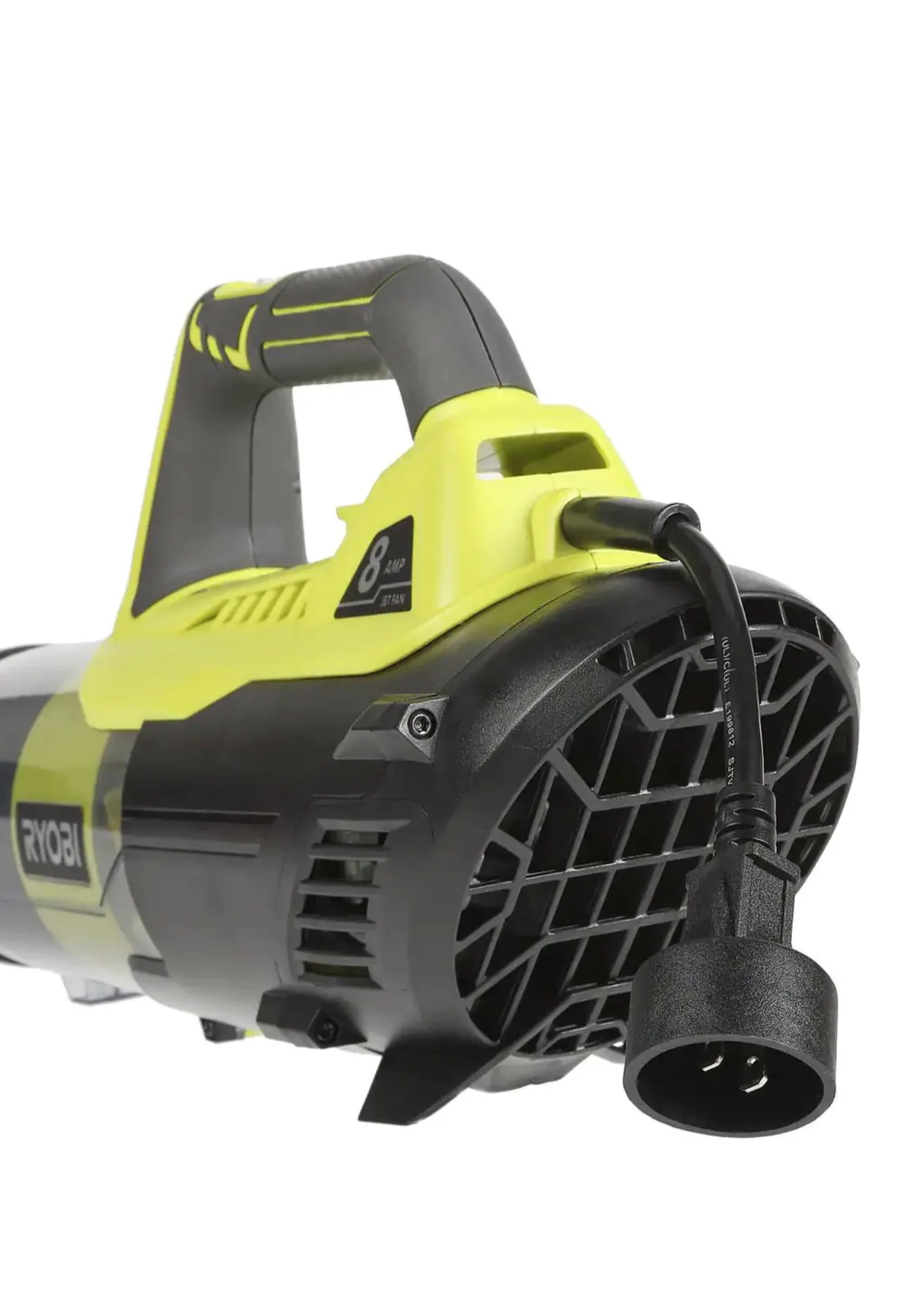 Ryobi 135 MPH 440 CFM 8 Amp Corded Electric Jet Fan Blower Damaged Box - Image 2
