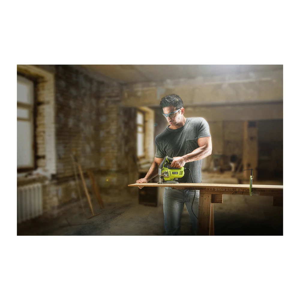 Ryobi 4.8 Amp Corded Variable Speed Orbital Jig Saw Damaged Box - Image 4