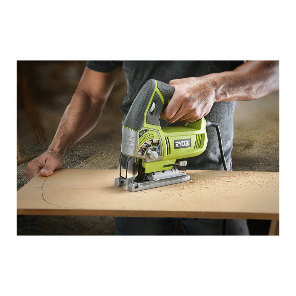 Ryobi 4.8 Amp Corded Variable Speed Orbital Jig Saw Damaged Box - Image 5