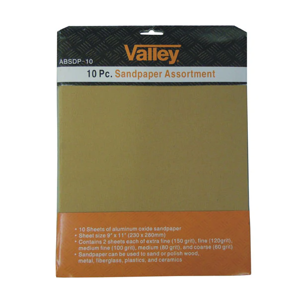 Sandpaper Assortment 10 Piece - Image 2