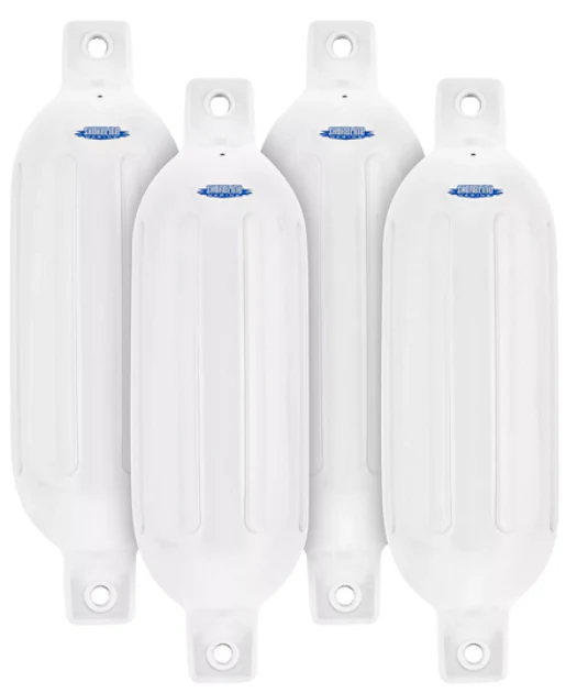 Shoreline Marine 6.5 x 23 in Promo  Inflatable Fender 4 Pack