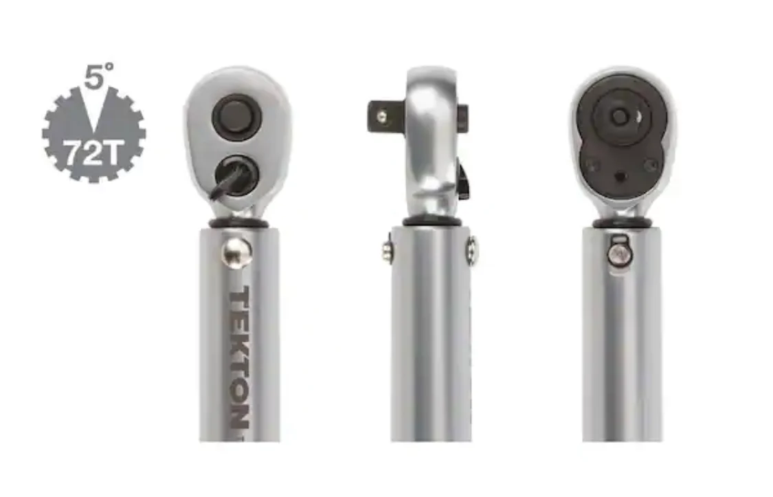TEKTON 1/4 in. Drive Dual-Direction Click Torque Wrench (10-150 in./lb.) - Image 3