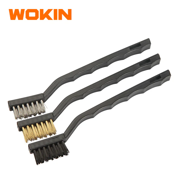 Wokin Three Piece Wire Brush Set - Image 2