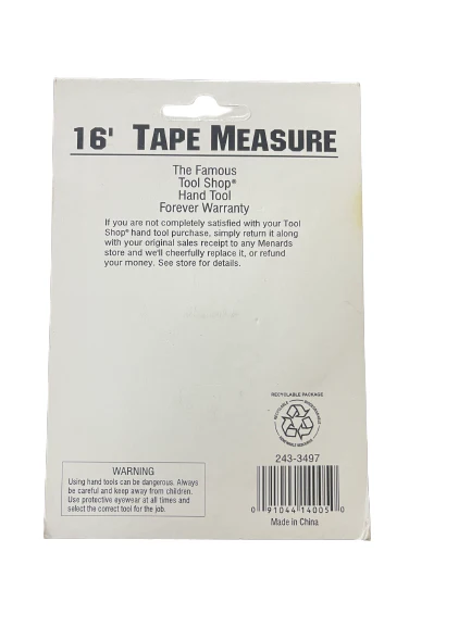 Tool Shop 16' Tape Measure - Image 2
