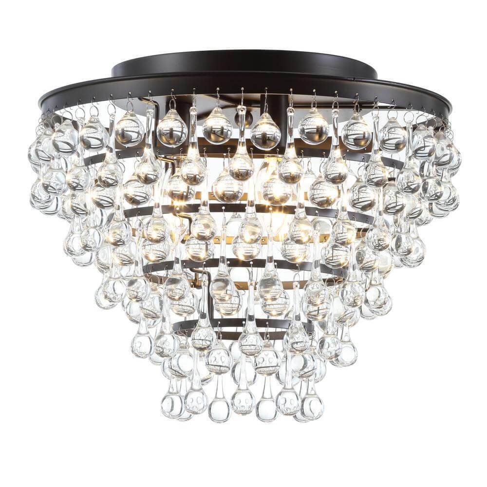 Toronto LED oil rubbed bronze flush mount damaged box
