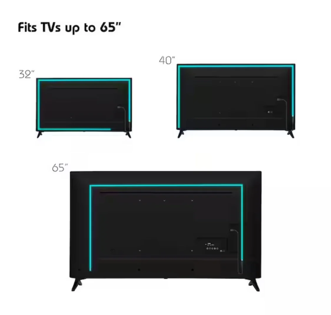 Tzumi Aura LED 6.5 ft. Strip Light - Image 3