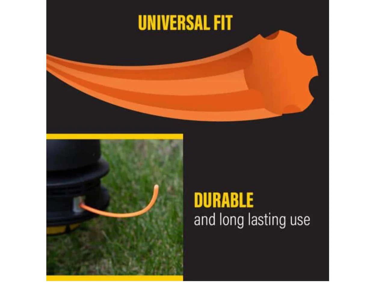 Universal Fit .095 in. x 250 ft. Gear Replacement Line for Gas and Select Cordless String Grass Trimmer/Lawn Edger - Image 2
