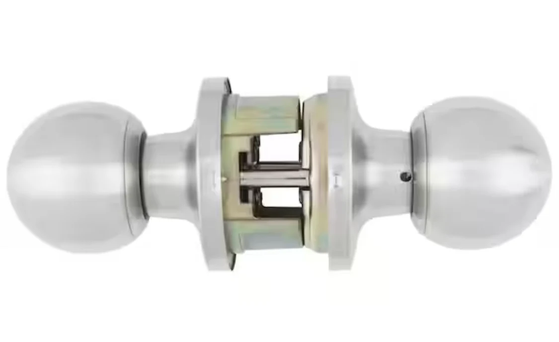 Universal Hardware Light Duty Commercial Passage (Hall/Closet) Knob, UL 3-Hr Fire ANSI Grade 2, Satin Chrome Finish - Image 6