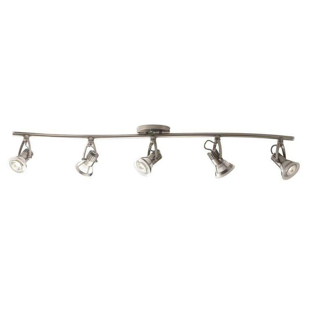 Vortex 5-Light Satin Nickel Track Lighting Kit damaged box - Image 2