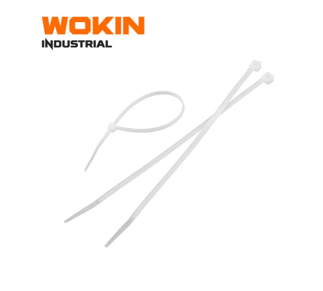 Wokin 100 Piece Nature Nylon Cable Tie 4.8x250mm - Image 3